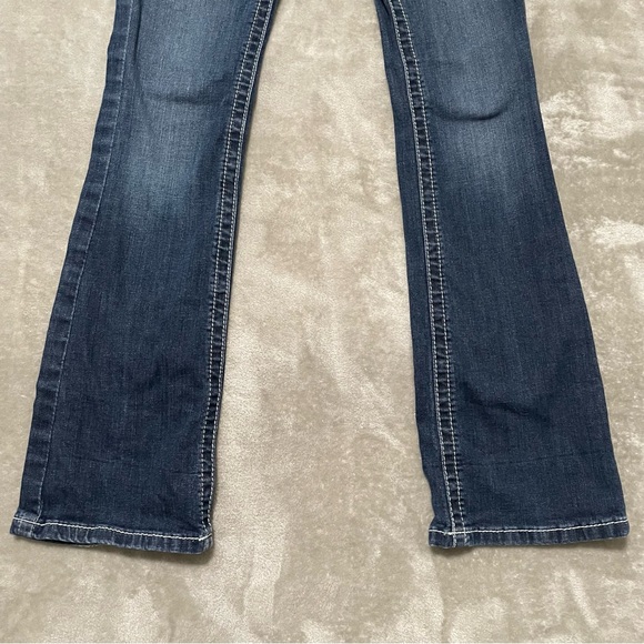 Ariat Real Denim Low Rise Bootcut Jeans Size 26 Short Western Cowgirl - Picture 3 of 12